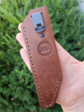 Brown Leather Flint Lock Sheath