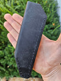 Black Leather Flint Lock Sheath