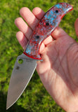 Galaxy Resin Spyderco Mule