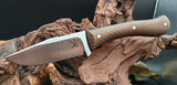 Orange/Green Micarta Canidae