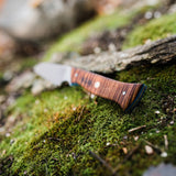 Koa Mako Fixed Blade & Leather Sheath