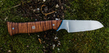 Koa Mako Fixed Blade & Leather Sheath