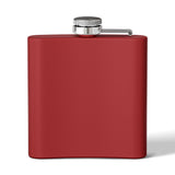 Arc and Iron Knives Logo Stainless Steel Flask