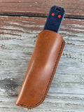 Kizer Abrams Premium Leather Sheath Brown